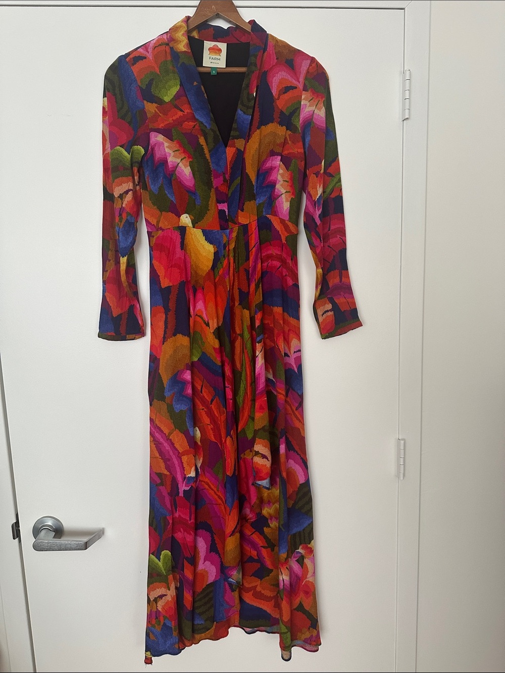 Farm Rio Floral Maxi Dress size small - Picture 3 of 13